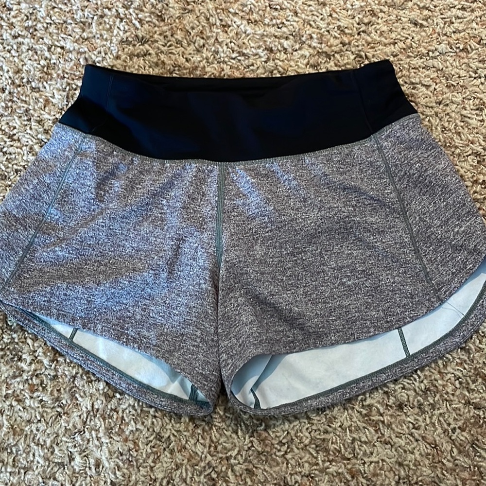 Gray Lululemon shorts